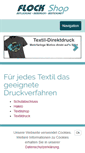 Mobile Screenshot of flockshop.de